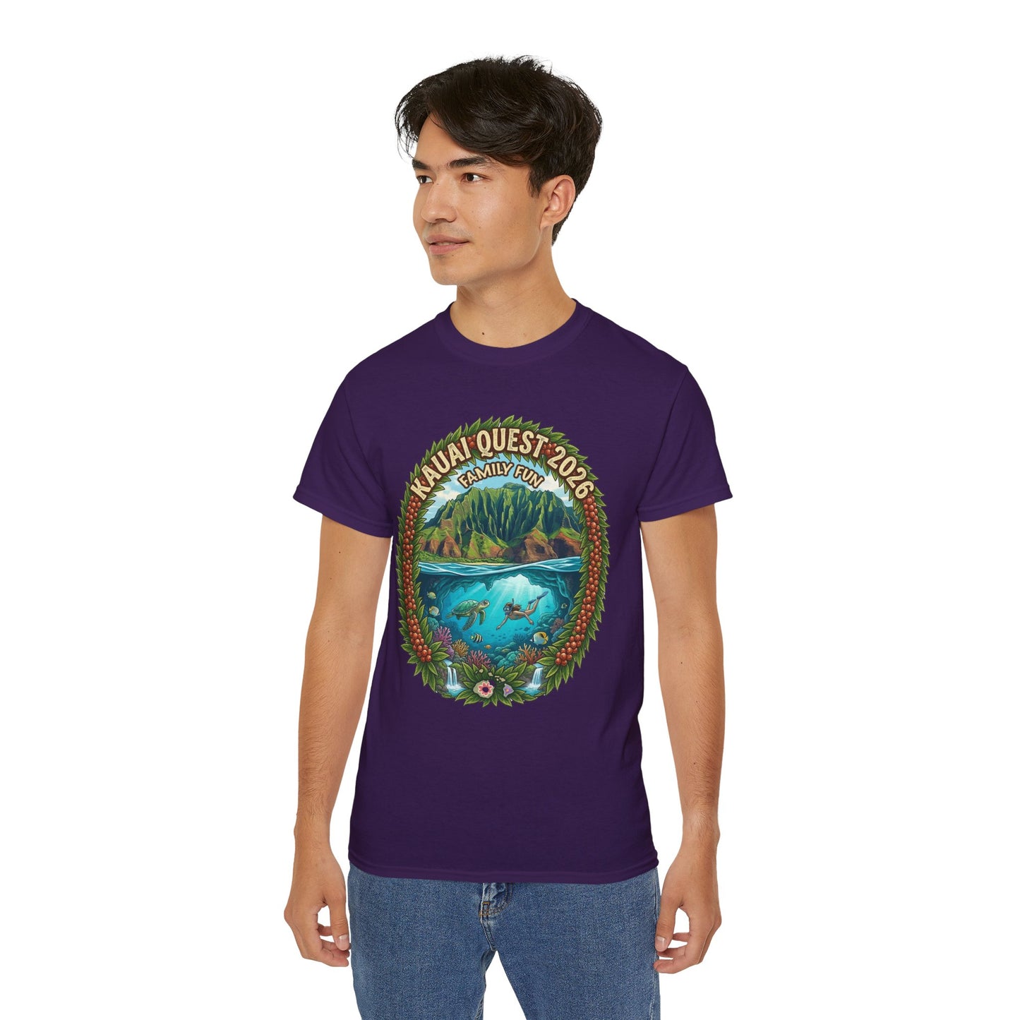 Kauai Quest 2026 Family Trip T-Shirt