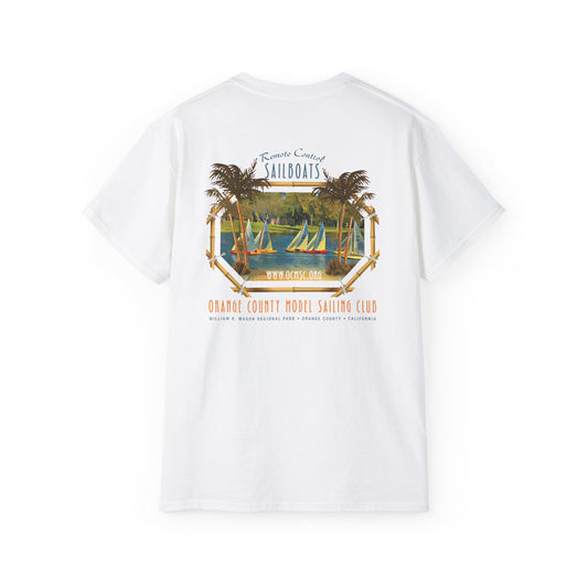 Orange County Model Sailing Club T-Shirt - Coastal Vibe Unisex Ultra Cotton Graphic Tee
