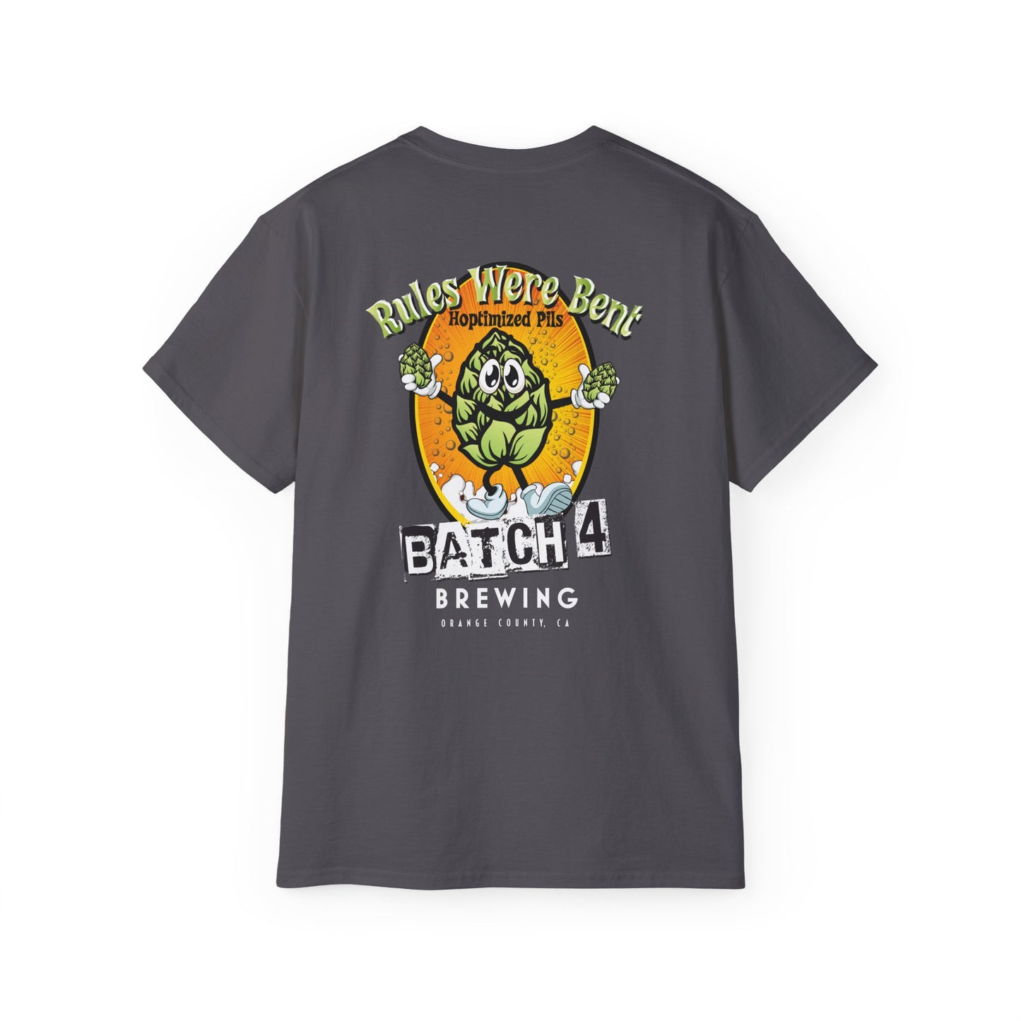 Batch 4 Brewing: Rules Were Bent Tee — Hoppy Craft Beer Shirt