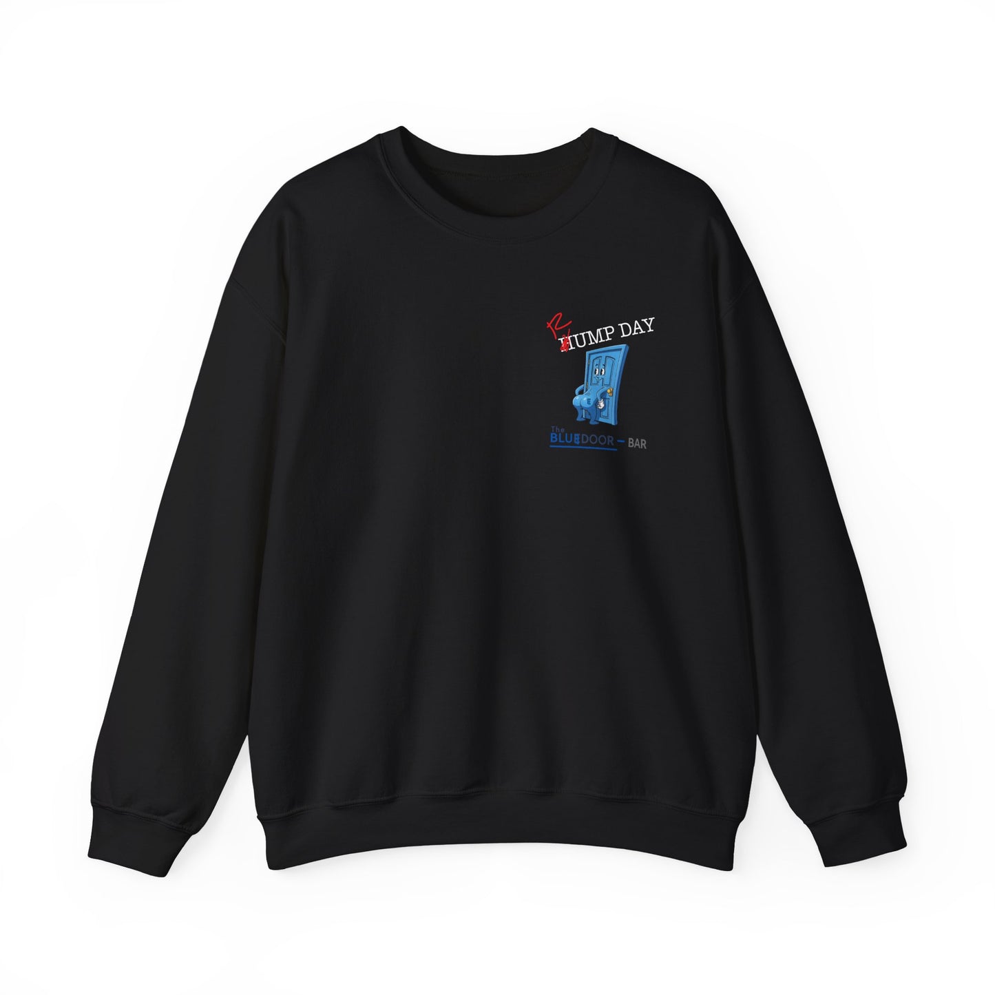 Pool Hall Crewneck Sweatshirt — "Rum-Po Minze Jr." Billiards Graphic