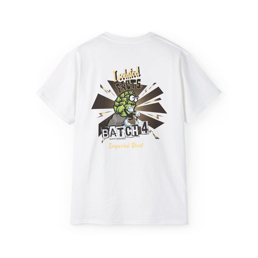 Batch 4 Brewing Tee — 'Isolated Facts' Craft Beer Graphic T‑Shirt