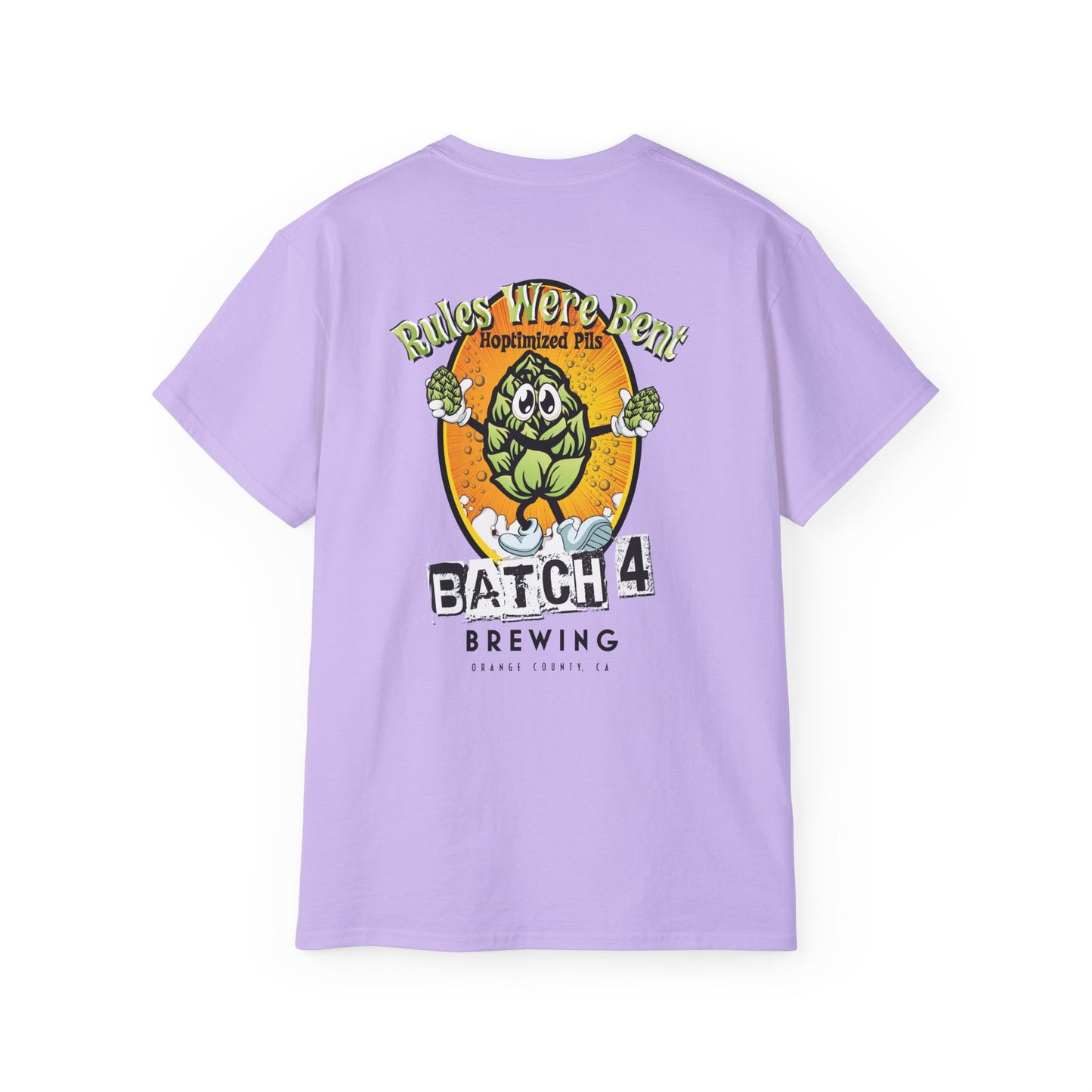 Batch 4 Brewing "Rules Were Bent" Hoppy Craft Beer T-Shirt