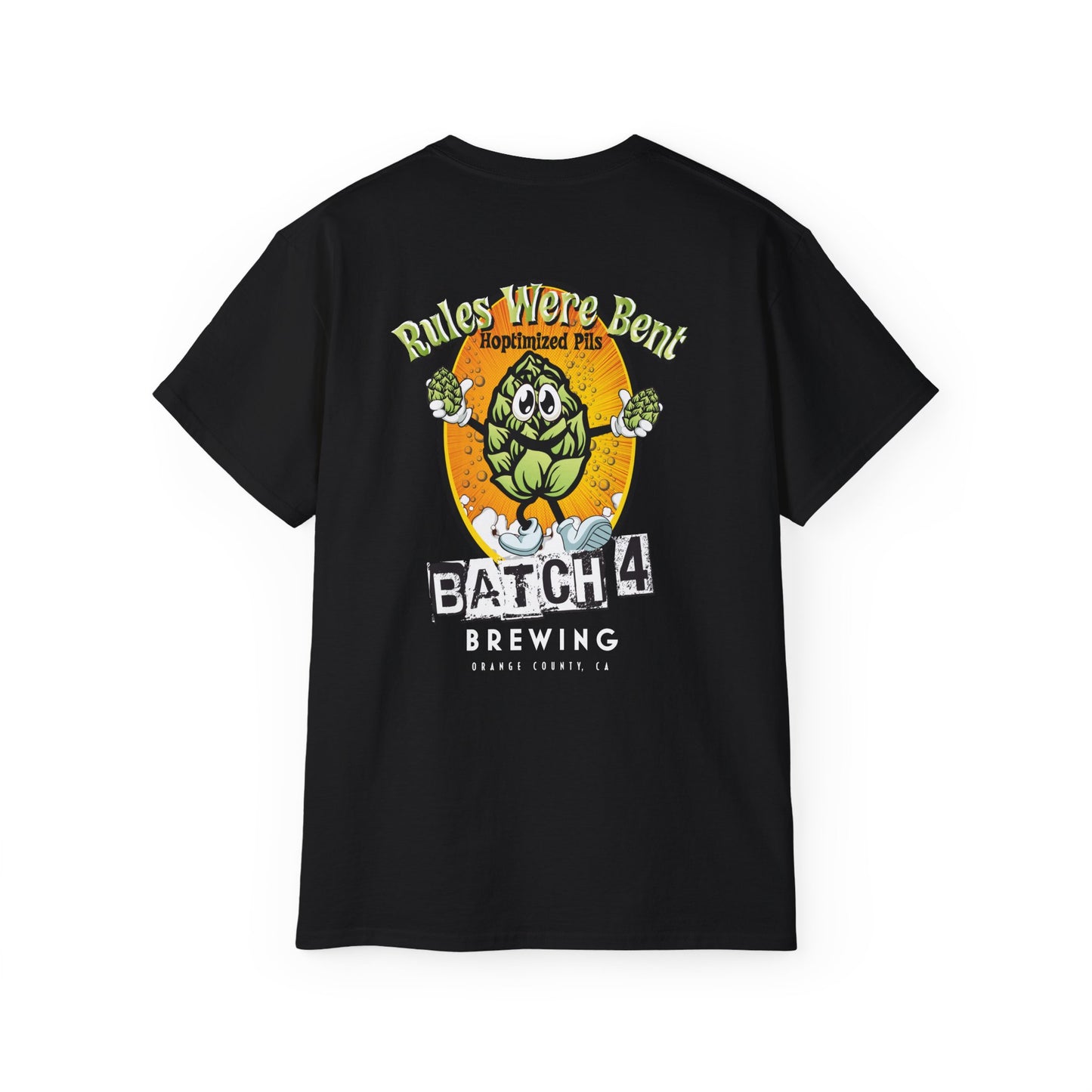 Batch 4 Brewing: Rules Were Bent Tee — Hoppy Craft Beer Shirt