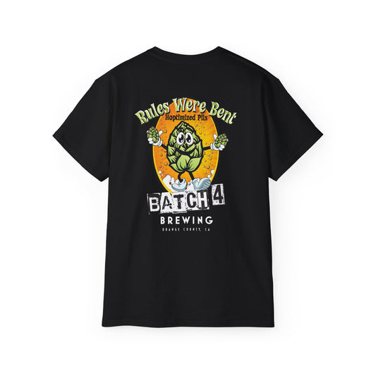 Batch 4 Brewing: Rules Were Bent Tee — Hoppy Craft Beer Shirt