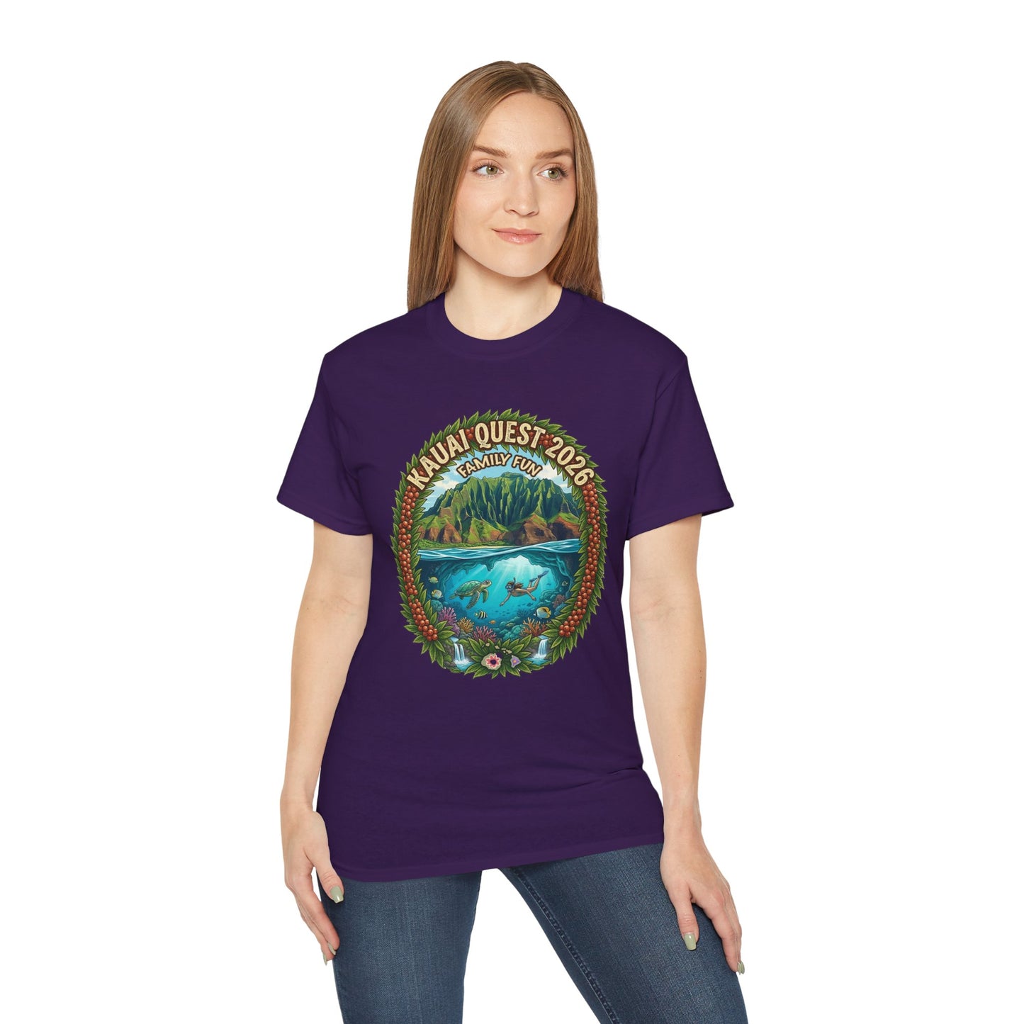 Kauai Quest 2026 Family Trip T-Shirt