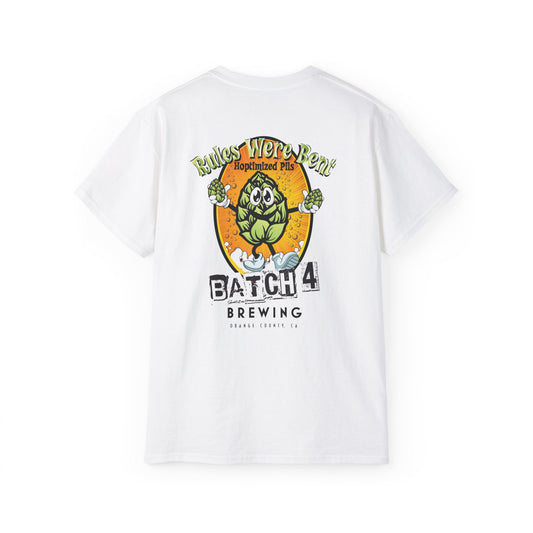 Batch 4 Brewing "Rules Were Bent" Hoppy Craft Beer T-Shirt