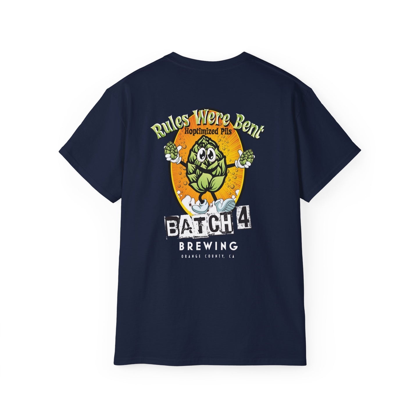 Batch 4 Brewing: Rules Were Bent Tee — Hoppy Craft Beer Shirt