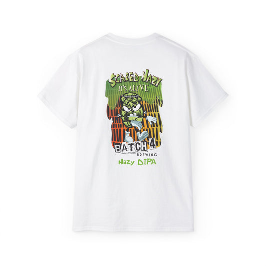 Batch 4 Brewing "Scared Hazy" Tee — Craft Beer T-Shirt