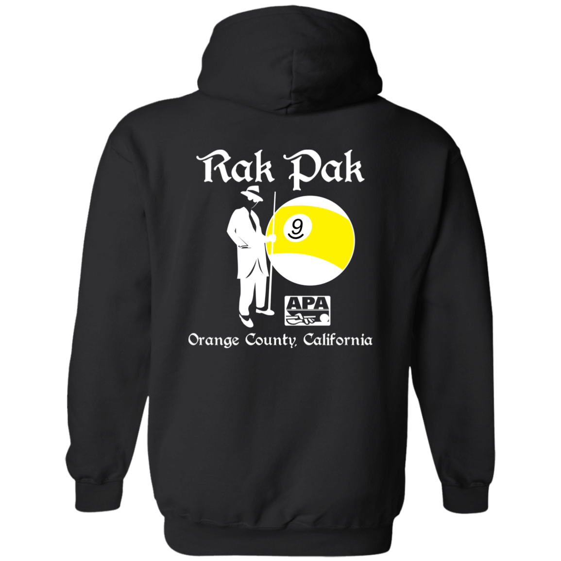 Danny K's Front, Rak Pak on Hoodie